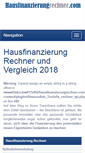 Mobile Screenshot of hausfinanzierungrechner.com